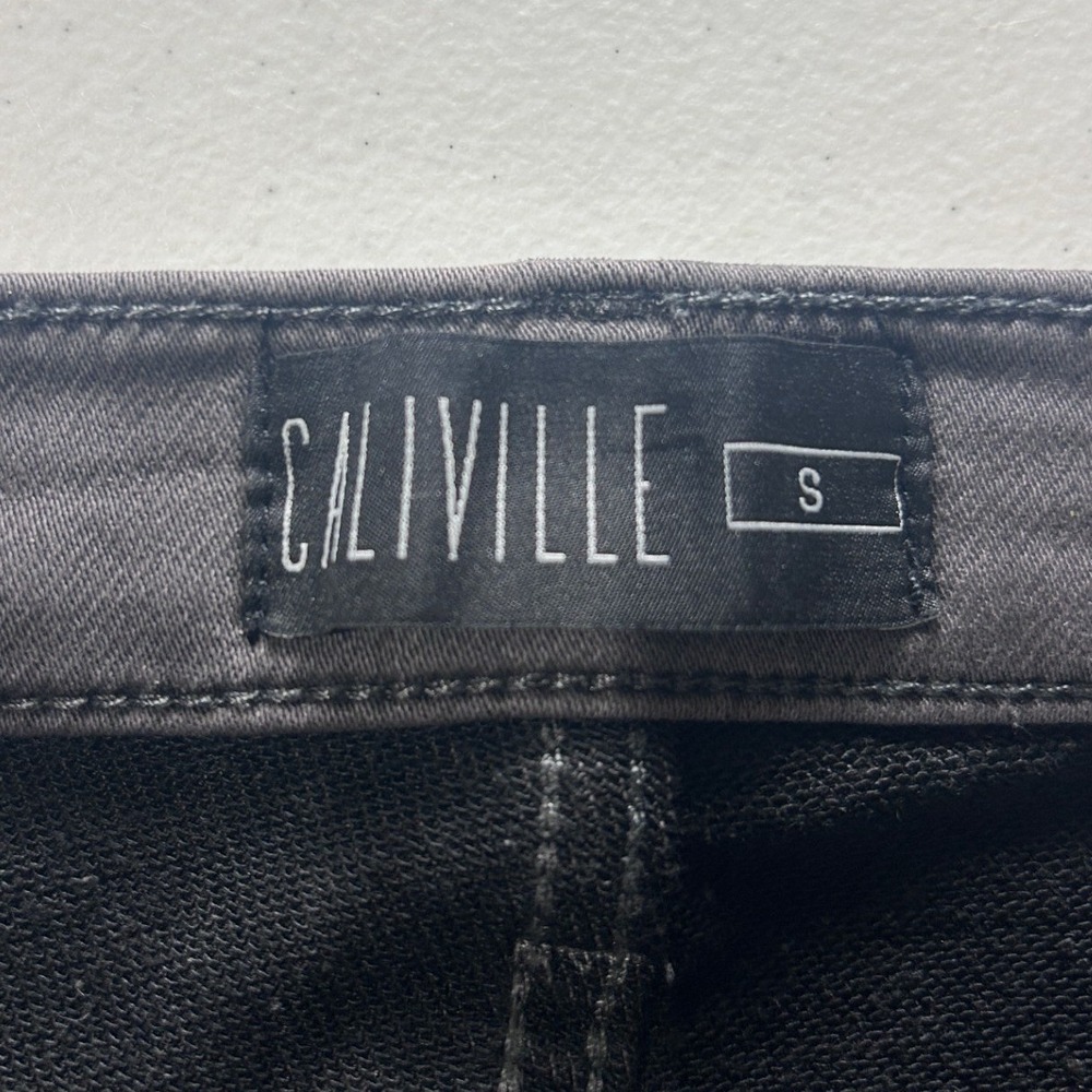 Caliville Mens Slim Fit Jeans Denim Dark Grey TC6059ST Size Small NWT - Picture 6 of 10
